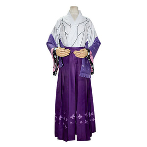 Demon Slayer Kimetsu no Yaiba Kochou Shinobu Kimono Halloween Cosplay Costumes