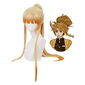 Buy Demon Slayer: Kimetsu no Yaiba Zenitsu Agatsuma Halloween Cosplay Wigs