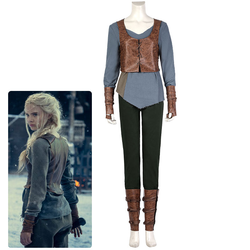 The Witcher season 2 Ciri Fullset Cosplay Costumes