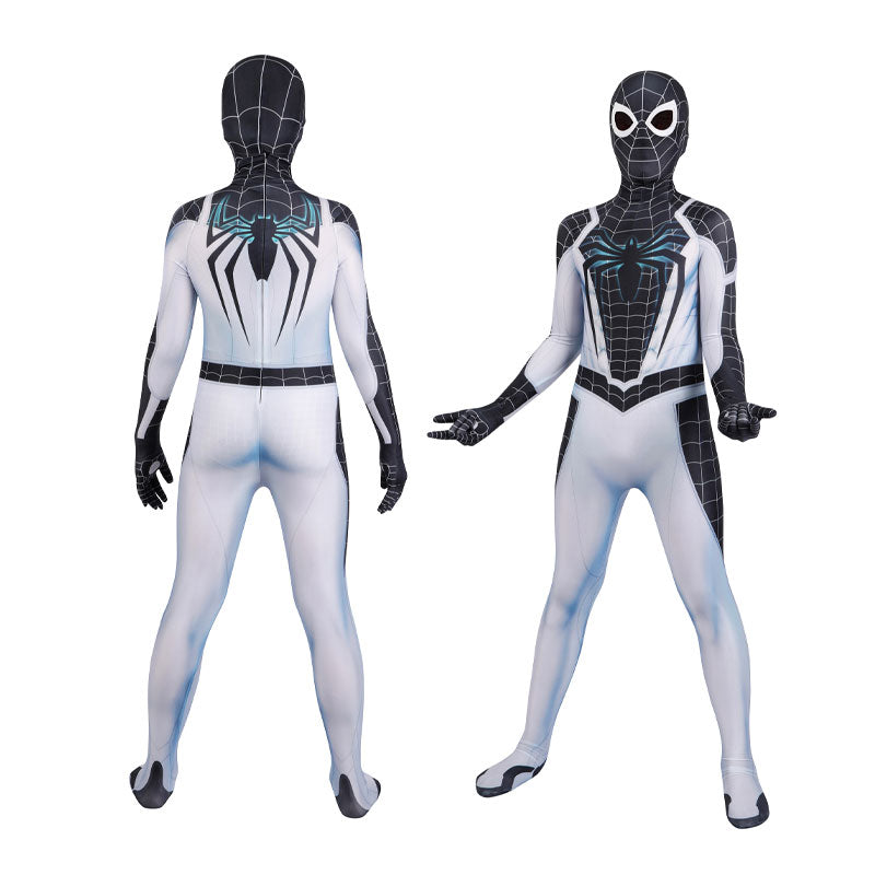 Marvel's Spider-Man Negative Suit Jumpsuit Child Cosplay Costumes