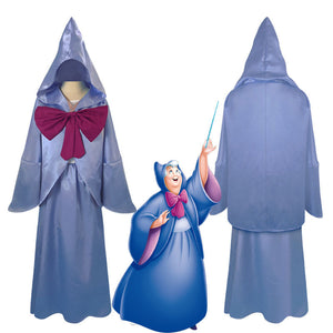 Disney Cinderella Fairy Godmother Cosplay Costume