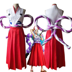 Anime One Piece Yamato Cosplay Costumes