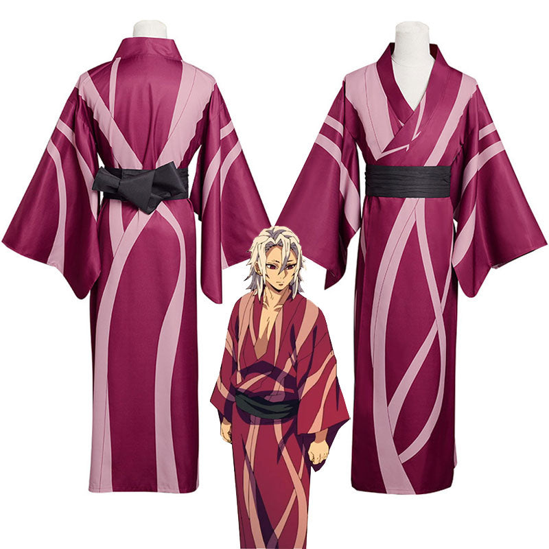 Demon Slayer Kimetsu no Yaiba Tengen Uzui Cosplay Costumes