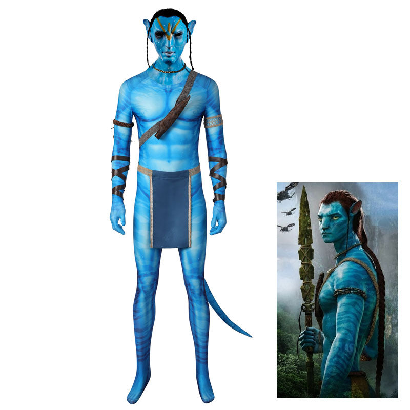 Movie Avatar 2 The Way of Water Jake Sully Cosplay Costume - Cosplay Clan