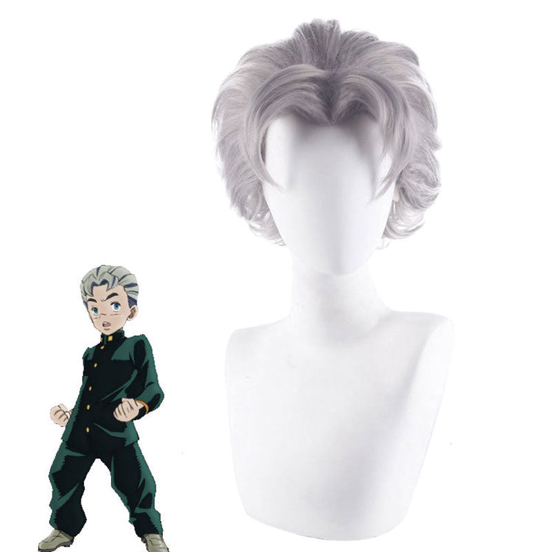 Anime Jojo's Bizarre Adventure: Diamond Is Unbreakable Koichi Hirose Cosplay Wigs