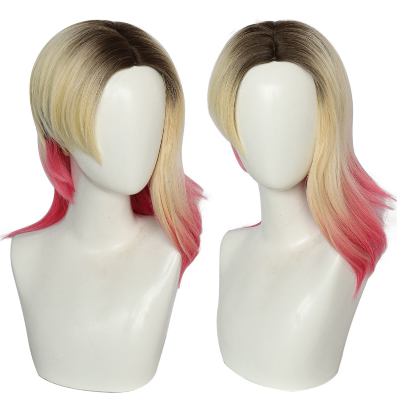 Spider-Man: Across The Spider-Verse Gwen Stacy Gradient Cosplay Wigs