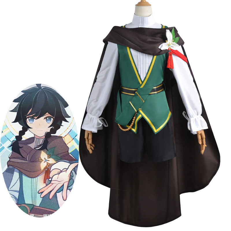 Genshin Impact Venti Young Halloween Cosplay Costume