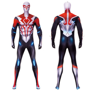 Marvel Spider-Man 2099 Vol 3 Miguel O'Hara Halloween Cosplay Costumes