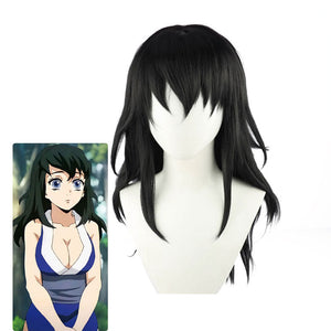 Anime Demon Slayer: Kimetsu no Yaiba Suma Cosplay Wig