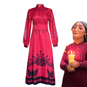 Disney Encanto Alma Madrigal Cosplay Costumes