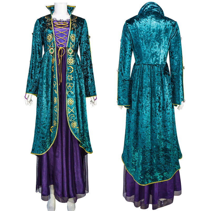 Hocus Pocus 2 Winifred Sanderson Cosplay Costumes