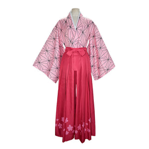 Demon Slayer Kimetsu no Yaiba Nezuko Kamado Kimono Cosplay Costumes