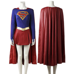 Supergirl Kara Zor-E Kara Kent Fullset Cosplay Costumes