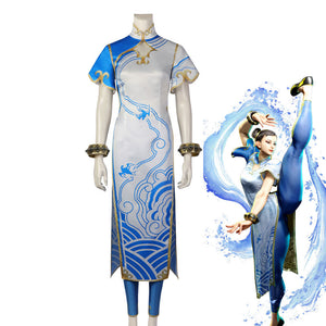 Game Street Fighter 6 Chun-Li Cosplay Costumes