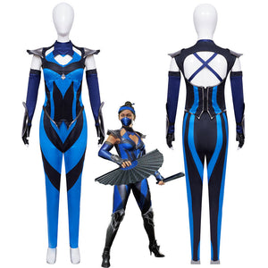 Game Mortal Kombat 11 Kitana Cosplay Costumes - Cosplay Clan