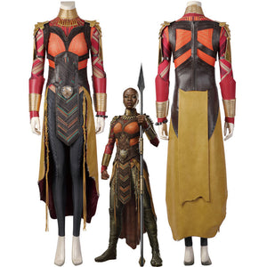 Marvel Black Panther: Wakanda Forever Dora Milaje Okoye Halloween Cosplay Costume