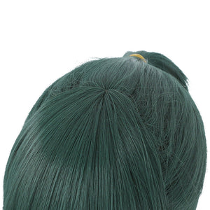 Anime Jujutsu Kaisen Maki Zenin Long Dark Green Cosplay Wigs