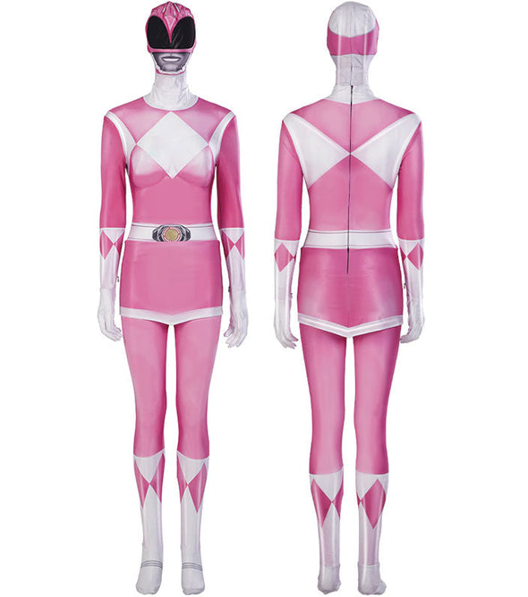 Mighty Morphin Power Rangers Ptera Ranger Pink Ranger Cosplay Costumes