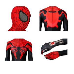 Spiderman: Superior Spider Man Elastic Force Jumpsuit Cosplay Costume with Free Headgear - Cosplay Clans