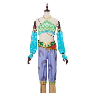 The Legend of Zelda Breath of the Wild Gerudo Link Halloween Cosplay Costume