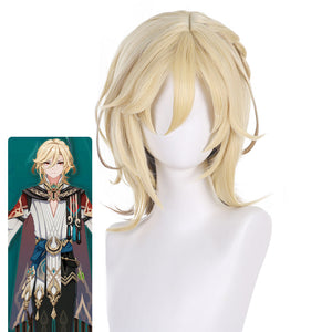 Genshin Impact Kaveh Halloween cosplay wig