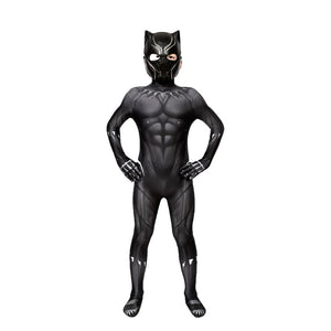 Movie Captain America Civil War Black Panther Children Jumpsuit Cosplay Costume - Cosplay Clans