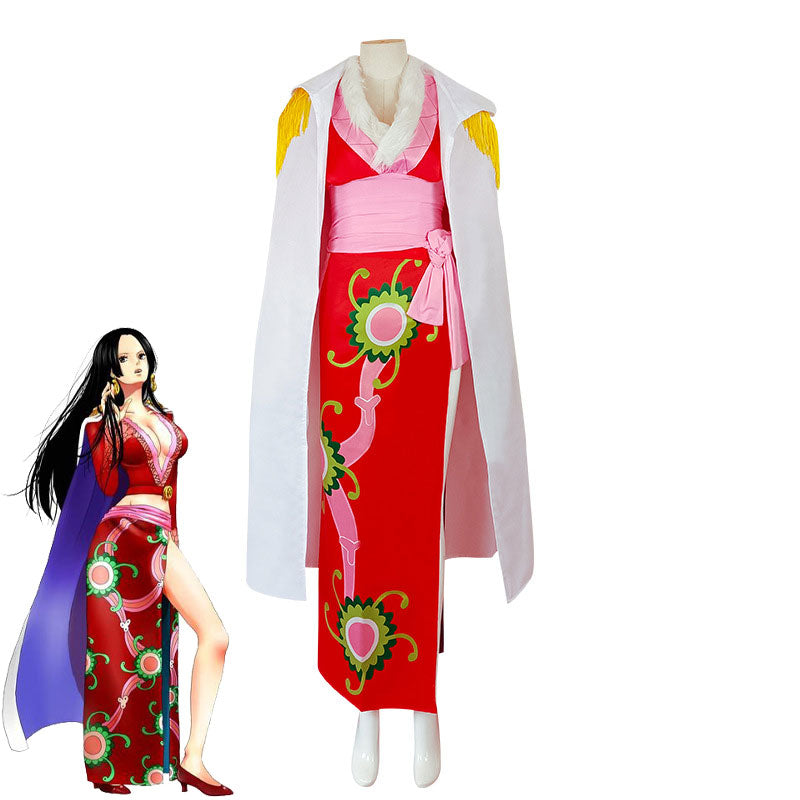 Anime One Piece Boa Hancock Hallwoeen Cosplay Costumes