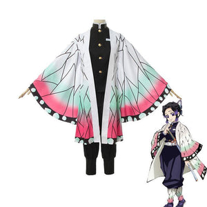 Demon Slayer Kimetsu no Yaiba Shinobu Kocho Cosplay Costume