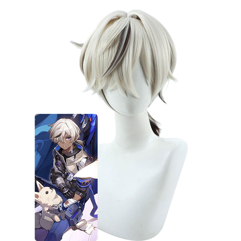 Game Honkai: Star Rail Arlan Ponytail Cosplay Wigs