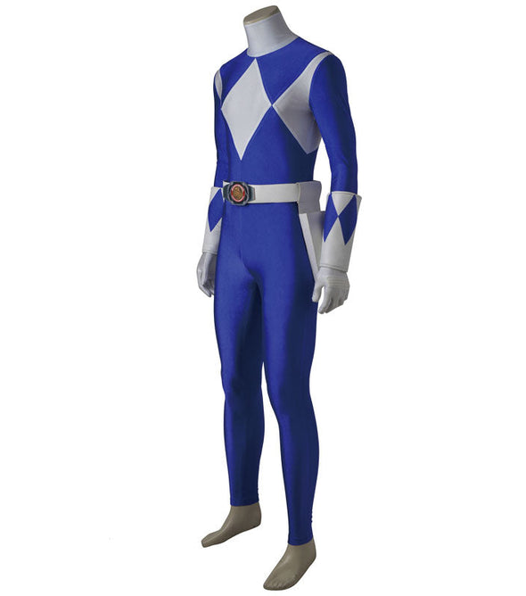 Mighty Morphin Power Rangers Billy Cranston Blue Ranger Cosplay Costumes