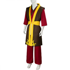 Anime Avatar: The Last Airbender Prince Zuko Outfit Cosplay Costumes