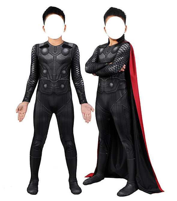 Avengers Infinity War Thor Kids Jumpsuit Cosplay Costumes