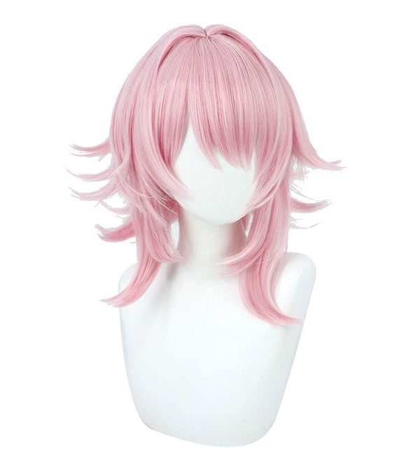 Game Honkai: Star Rail March 7th Pink Cosplay Wigs