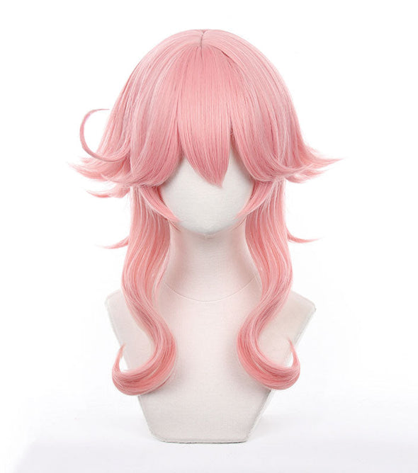 Game Genshin Impact Dori Pink Cosplay Wigs 