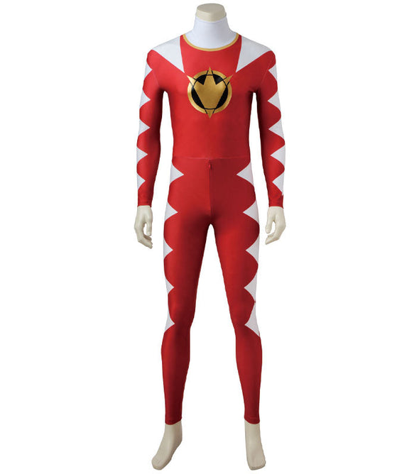 Mighty Morphin Power Rangers Abare Max Ryouga Hakua Abare Red Cosplay Costumes