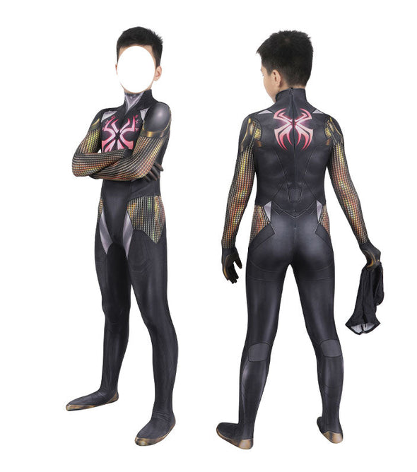 Marvel's Midnight Suns Spider-Man Jumpsuit Child Cosplay Costumes