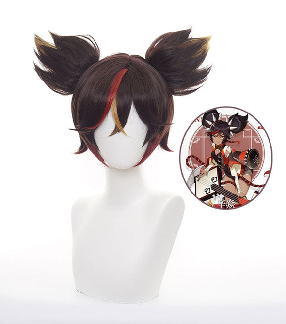 Genshin Impact Xinyan Brown Cosplay Wigs