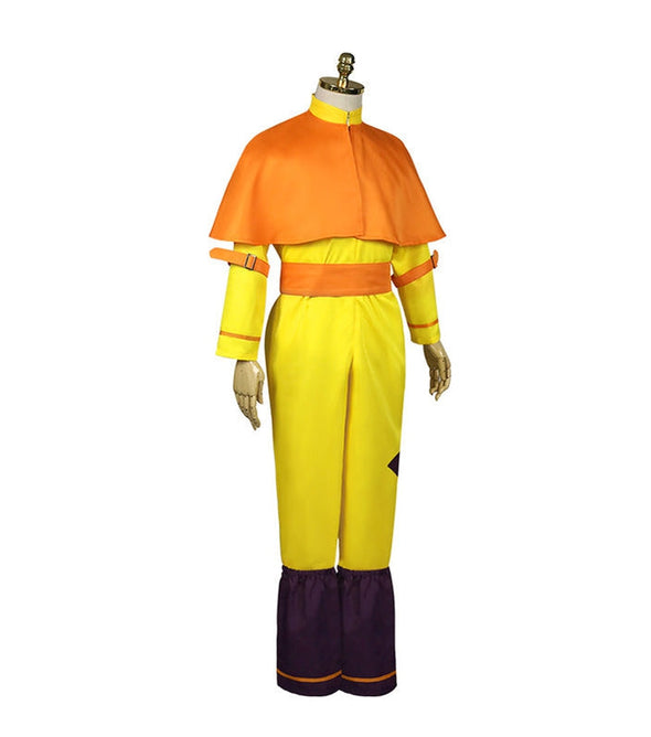 Anime Avatar: The Last Airbender Aang Outfit Cosplay Costume