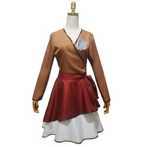 Anime Attack on Titan Levi Ackerman Survey Corps Lolita Kimono Cosplay Costumes