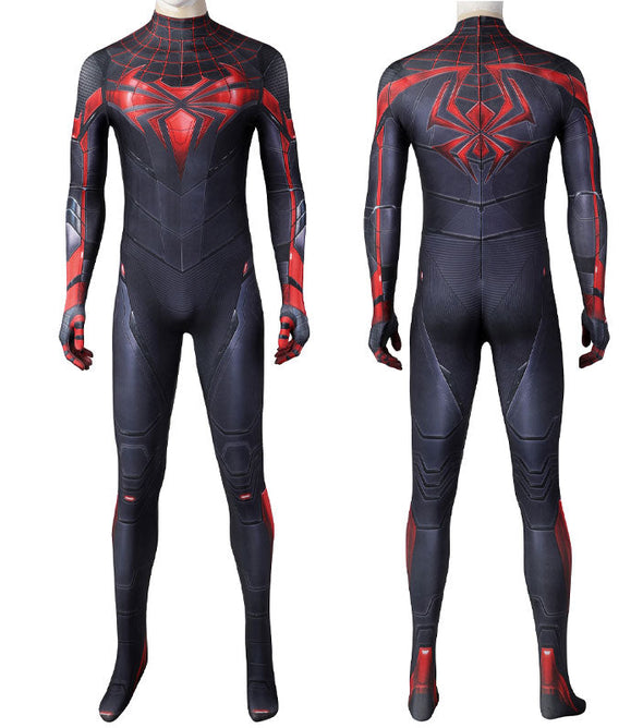 PS5 Spider-Man Miles Morales Advanced Tech Suit Jumpsuit Cosplay Costumes