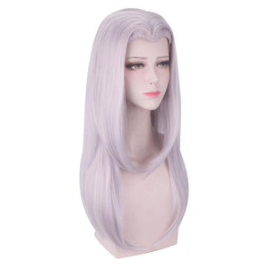 Anime JoJo's Bizarre Adventure Golden Wind Leone Abbacchio Long Gray Cosplay Wigs