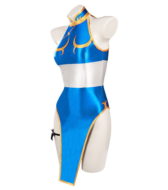 Game Street Fighter 6 Chun-Li Swimsuit Cosplay Costumes