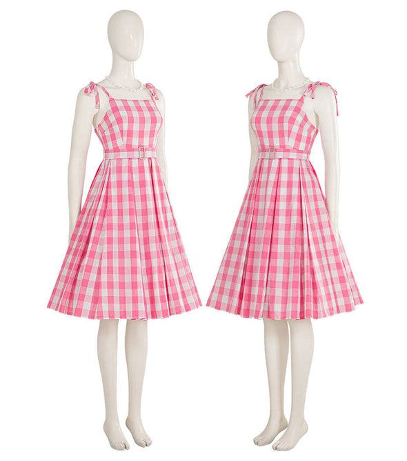 Barbie Movie 2023 Barbie Pink Dress Cosplay Costumes