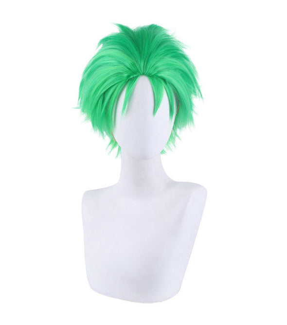 Anime One Piece Roronoa Zoro Green Cosplay Wigs