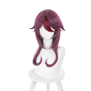 Genshin Impact Rosaria Purple Cosplay Wigs