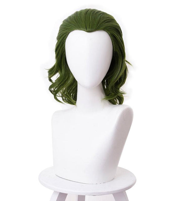 Movie Joker Halloween Green Short Cosplay Wigs - Cosplay Clans