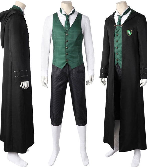 Harry Potter Slytherin Uniform Cosplay Costumes