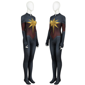 The Marvels 2 Carol Danvers Captain Marvel Jumpsuit Cosplay Costumes