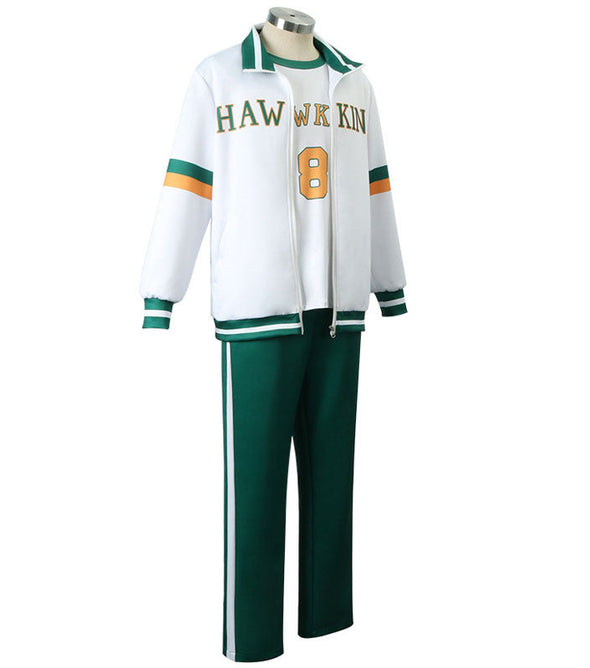 Stranger Things 4 Hawkins High School Cheer Man Unifrom Cosplay Costumes