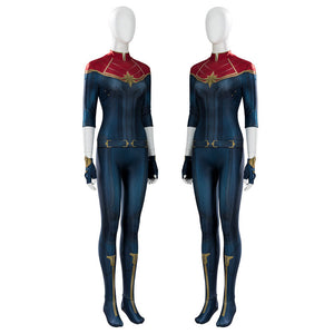 The Marvels 2 Carol Danvers Jumpsuit Cosplay Costumes